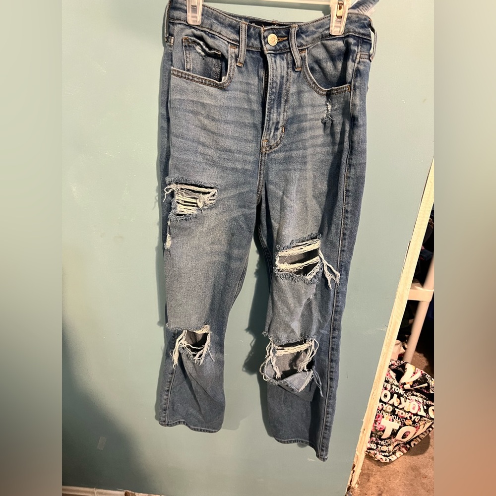 Hollister Ultra High Rise Vintage Straight Jean